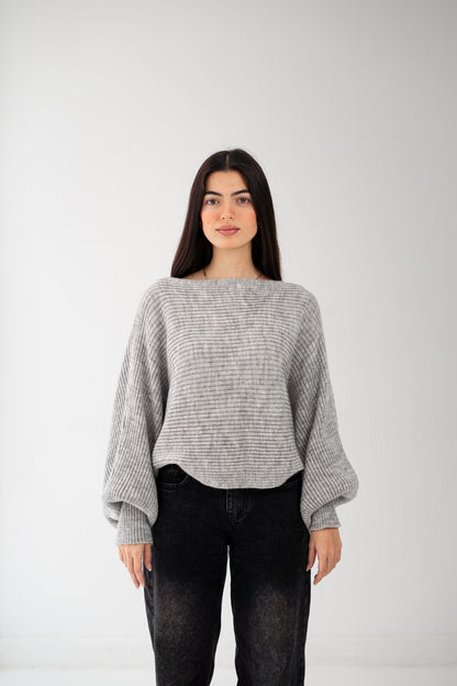 Grey Flutterfly pullover