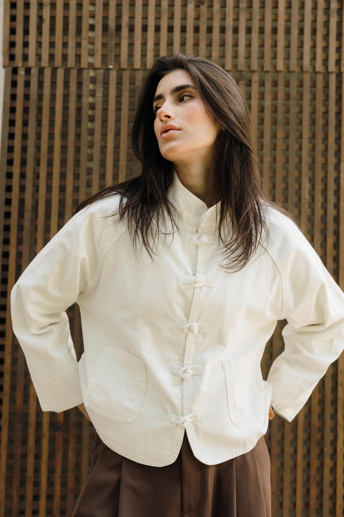 Japanese White Denim Jacket