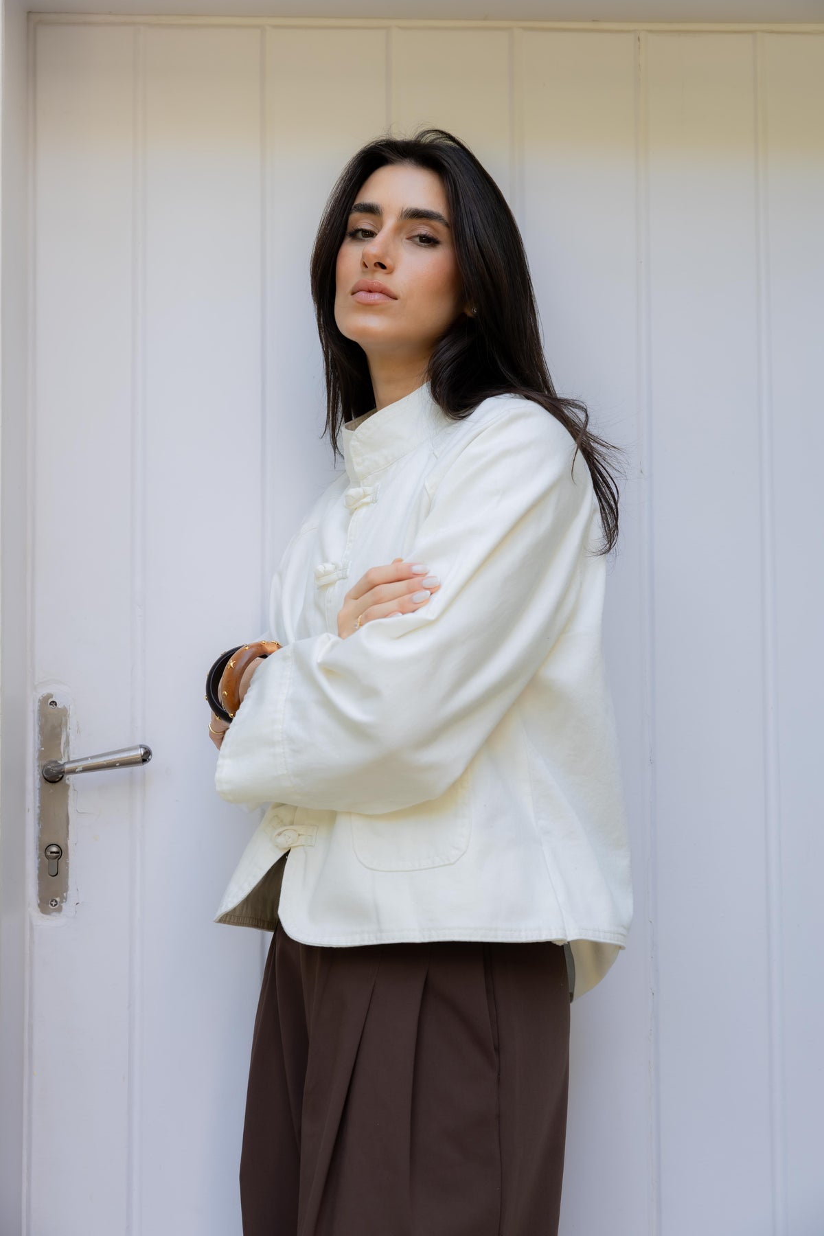 Japanese White Denim Jacket
