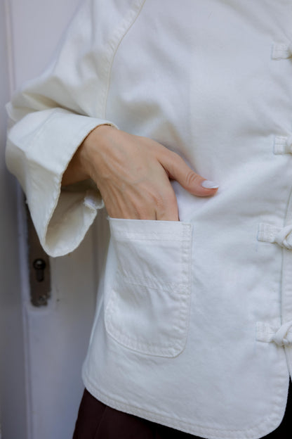 Japanese White Denim Jacket