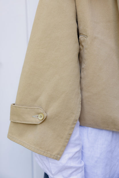 Dune Cape Camel Trench Jacket