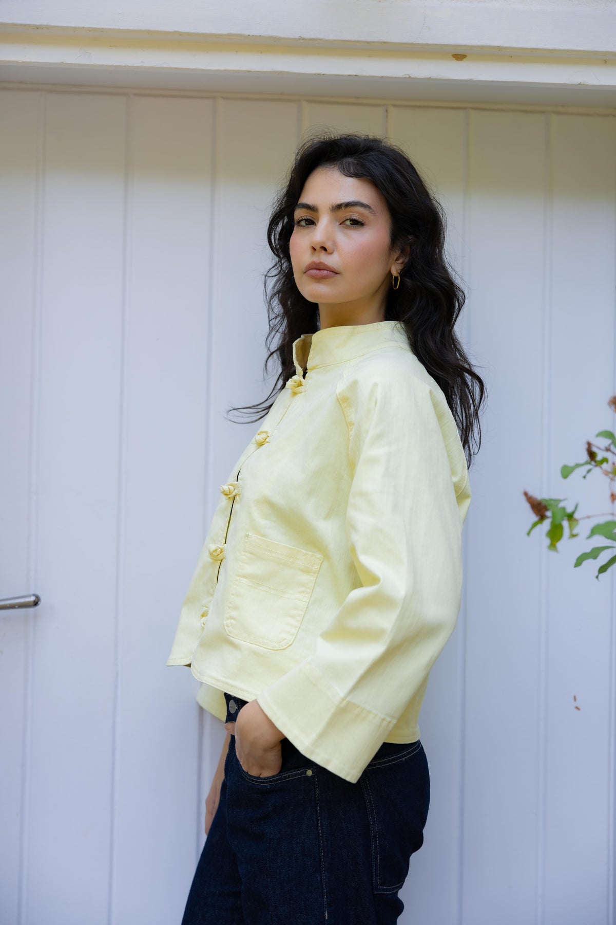 Japanese Butter yellow Denim Jacket