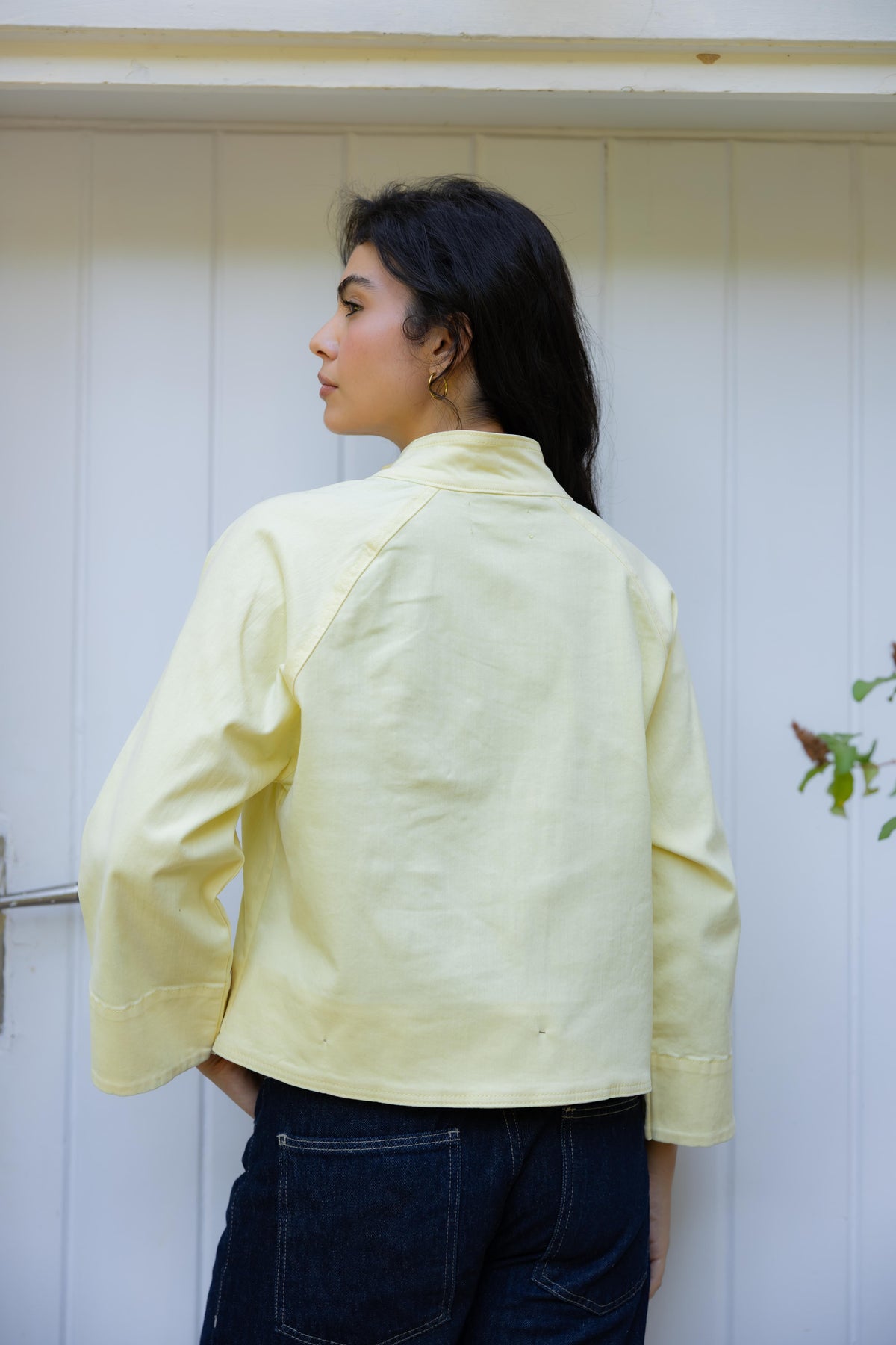 Japanese Butter yellow Denim Jacket