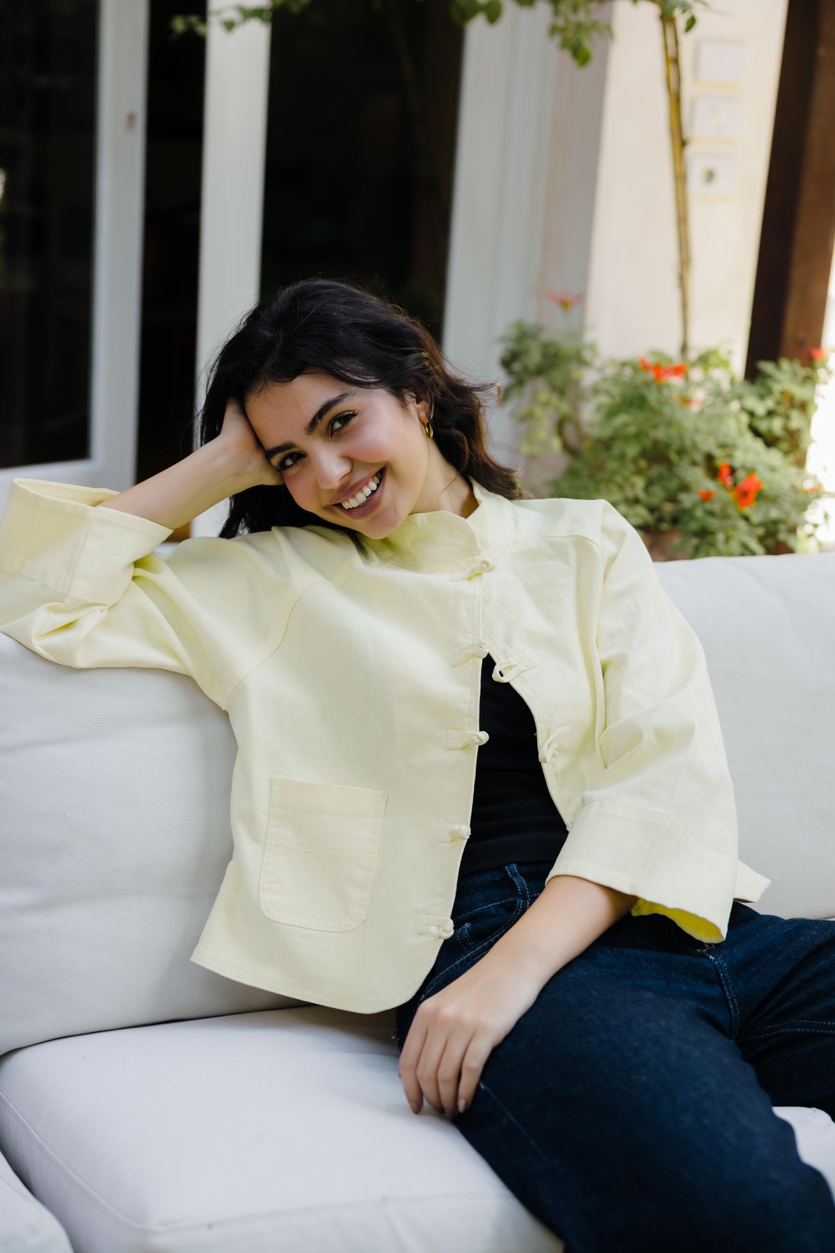 Japanese Butter yellow Denim Jacket
