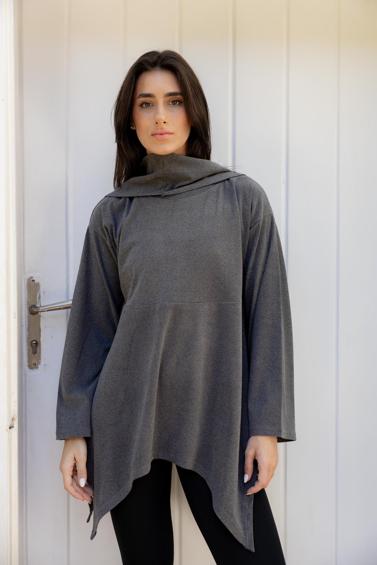 The Fringes Asymmetric Gray Top