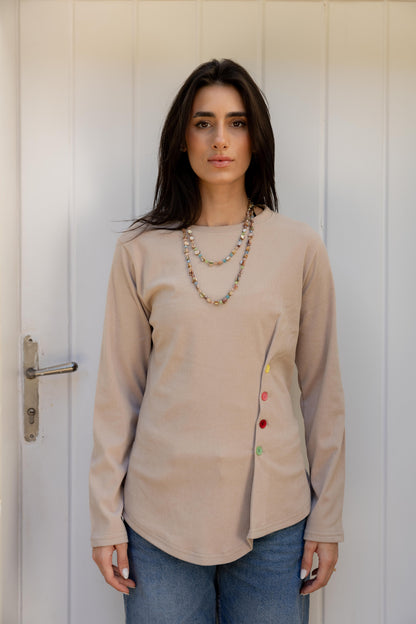 ColorPlay Beige Top
