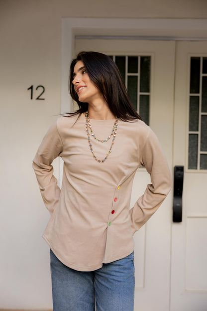 ColorPlay Beige Top