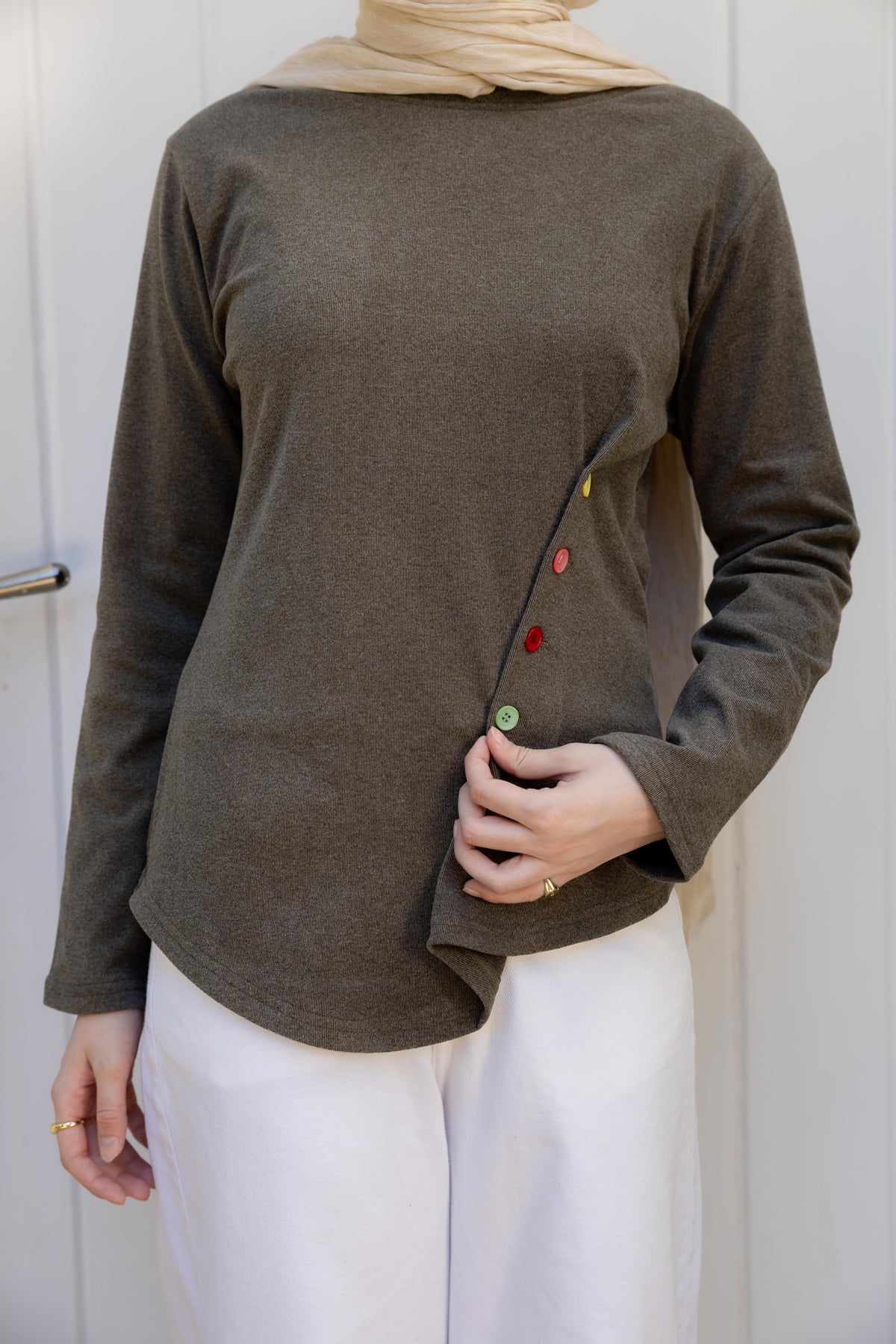 ColorPlay Olive Top