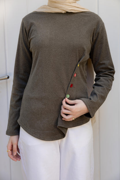 ColorPlay Olive Top