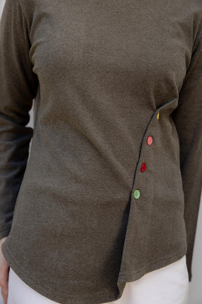 ColorPlay Olive Top