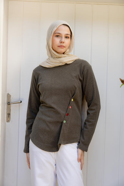 ColorPlay Olive Top