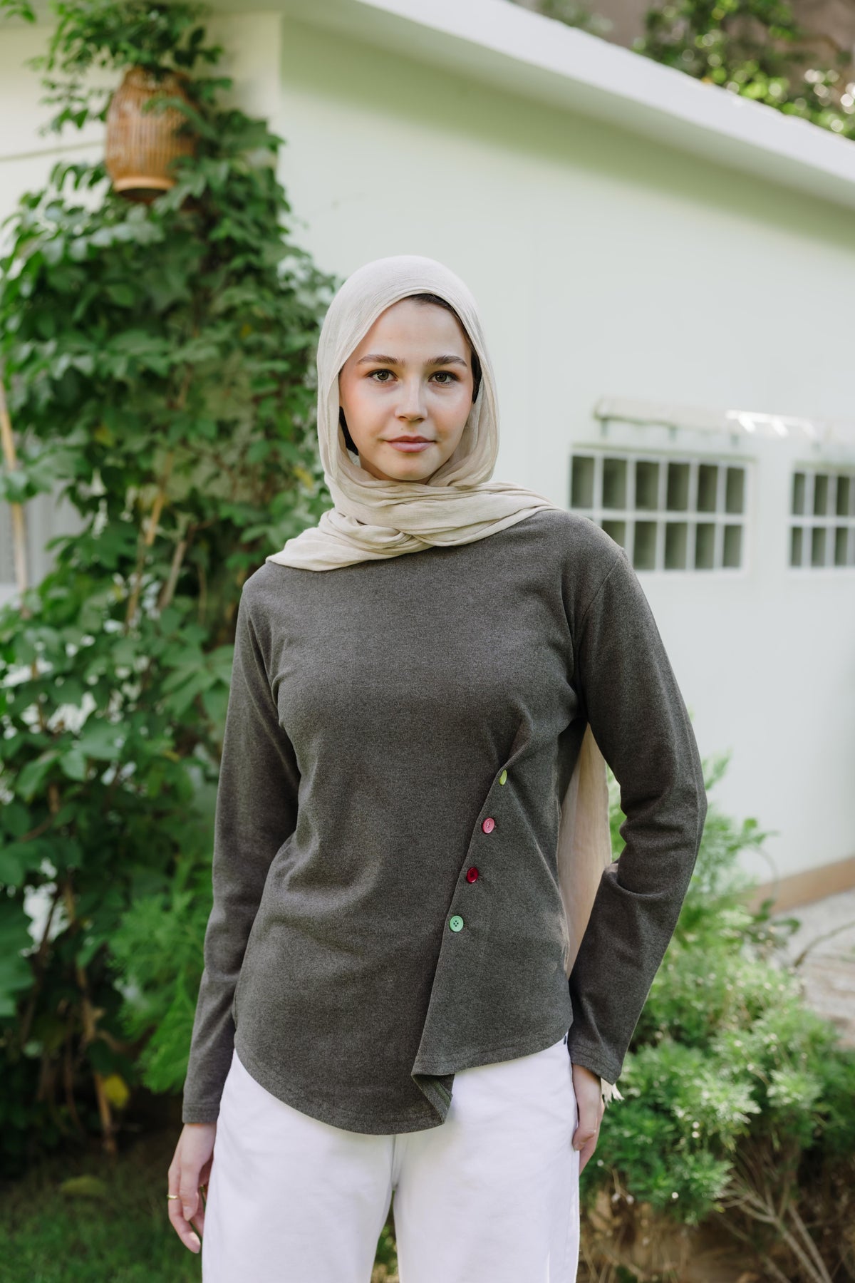 ColorPlay Olive Top