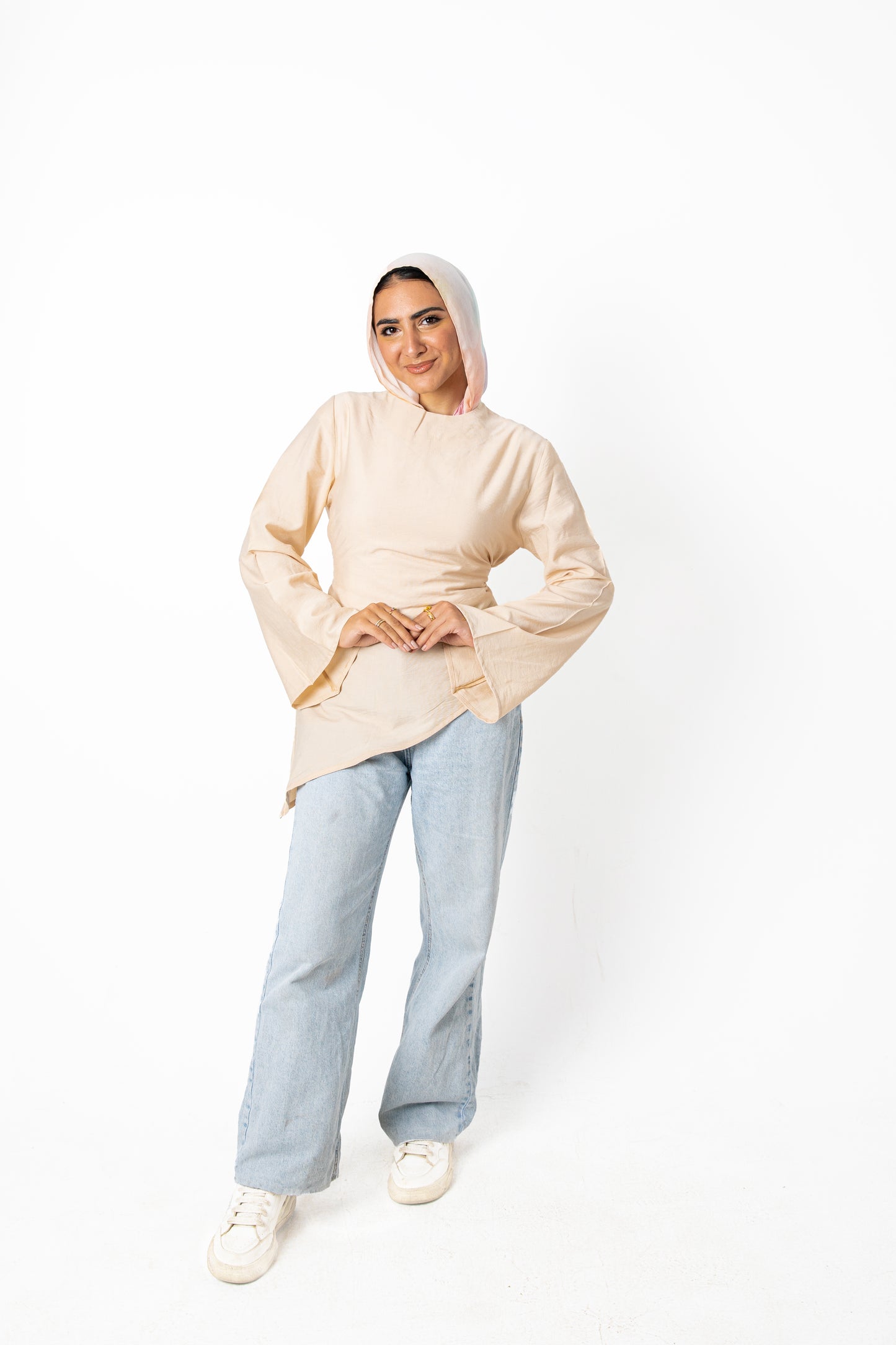 Pre-order Beige Blossom Top
