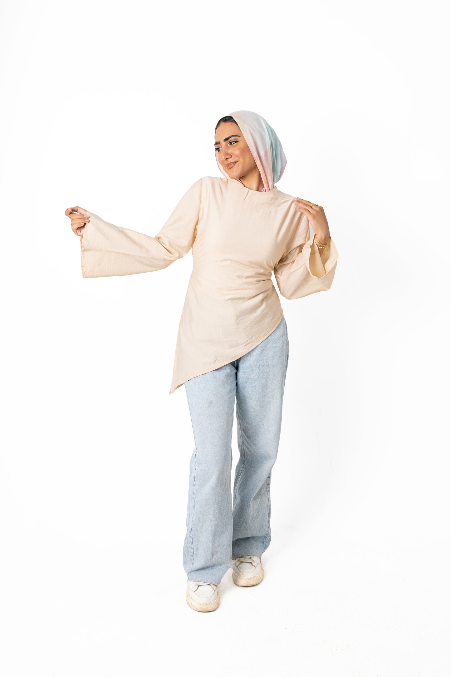 Pre-order Beige Blossom Top